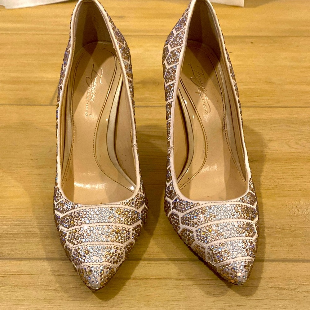 Imagine Vince Camuto sparkly heels